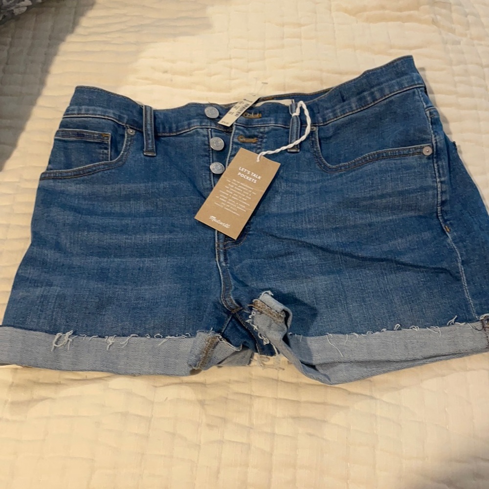 NWT size 29 Madewell Jean shorts
